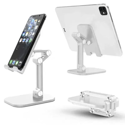 Adjustable Foldable Desk Phone & Tablet Stand - Universal Mount