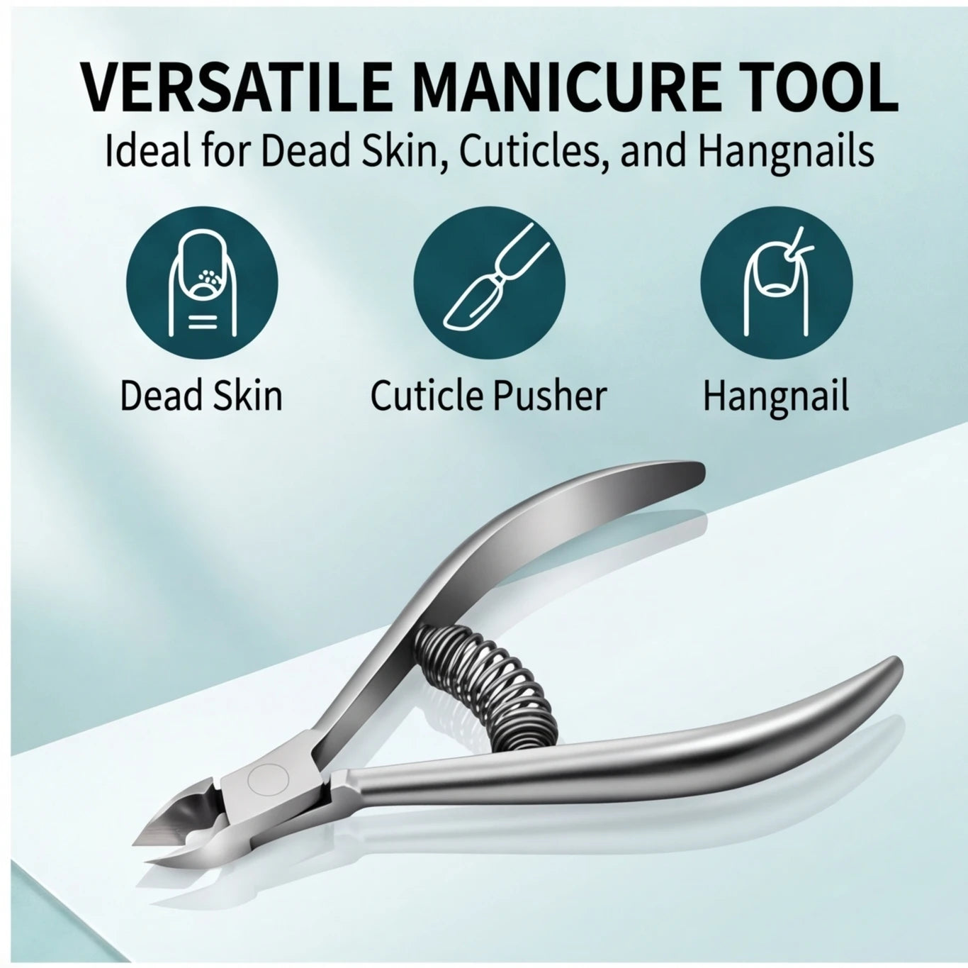 Professional Cuticle Trimmer & Toenail Clipper Pedicure Tool