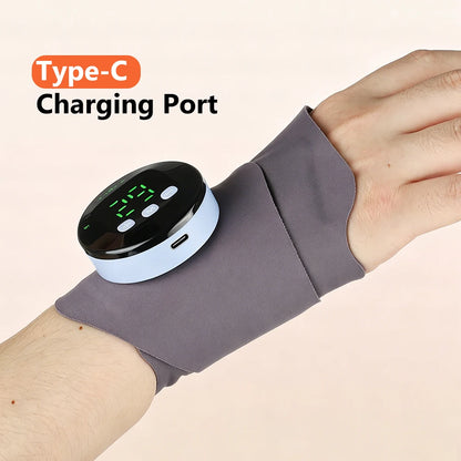 Microcurrent Wrist Massager – Electric Hand & Wrist Support for Pain Relief