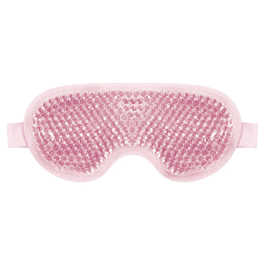Gel Bead Cooling Ice Face Mask – Hot & Cold Therapy for Face & Eye Care - 25