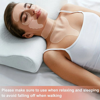 Reusable Silicone Neck Wrinkle Patches for Smoothing & Anti-Aging