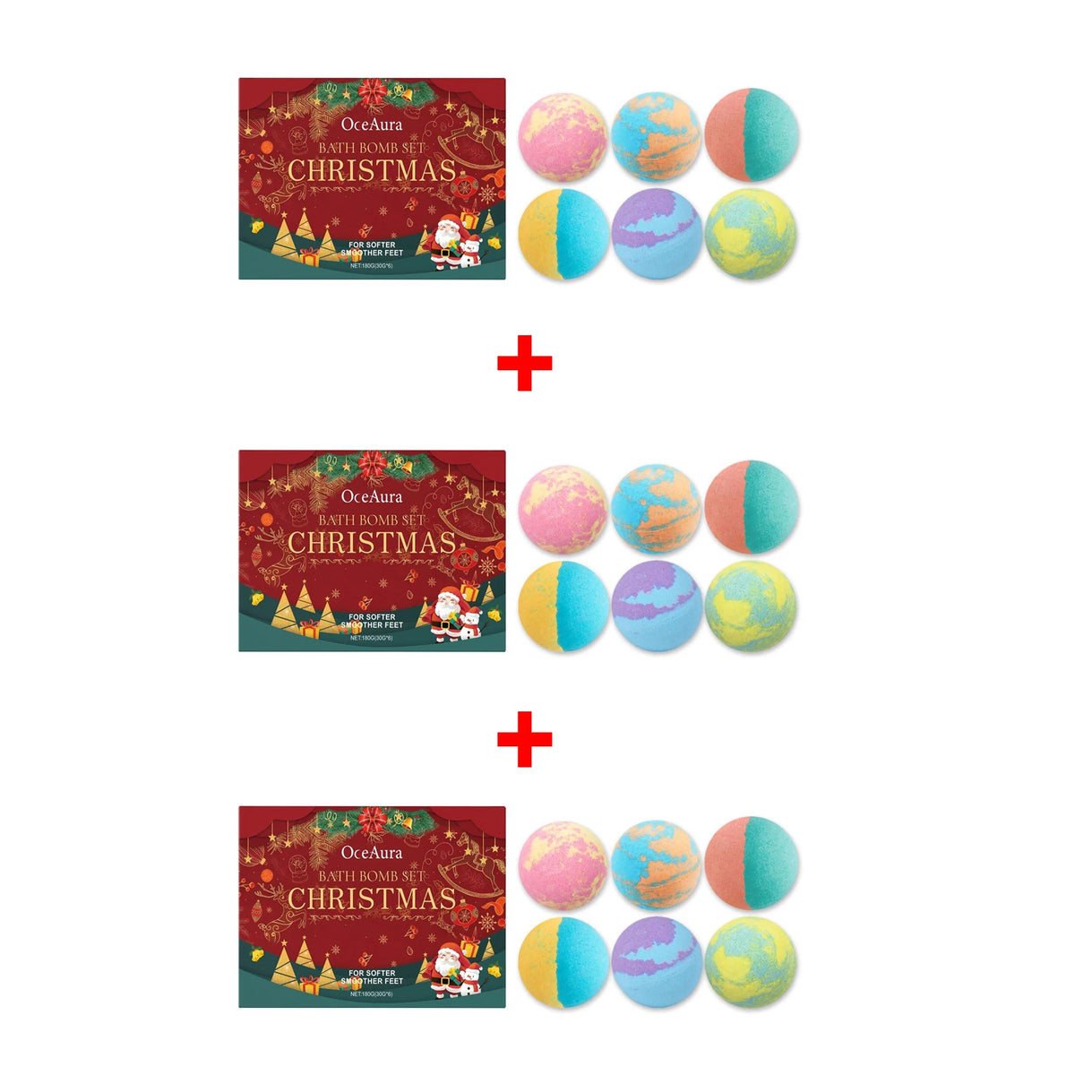 Natural Kids Bath Bomb Set - Aromatherapy & Skin Moisturizing Bath Balls