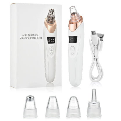 Electric Blackhead Remover & Pore Vacuum Deep Cleansing Device