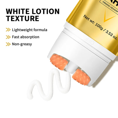 AH-8 Neck Firming Cream & Roller for Wrinkles & Crepey Skin