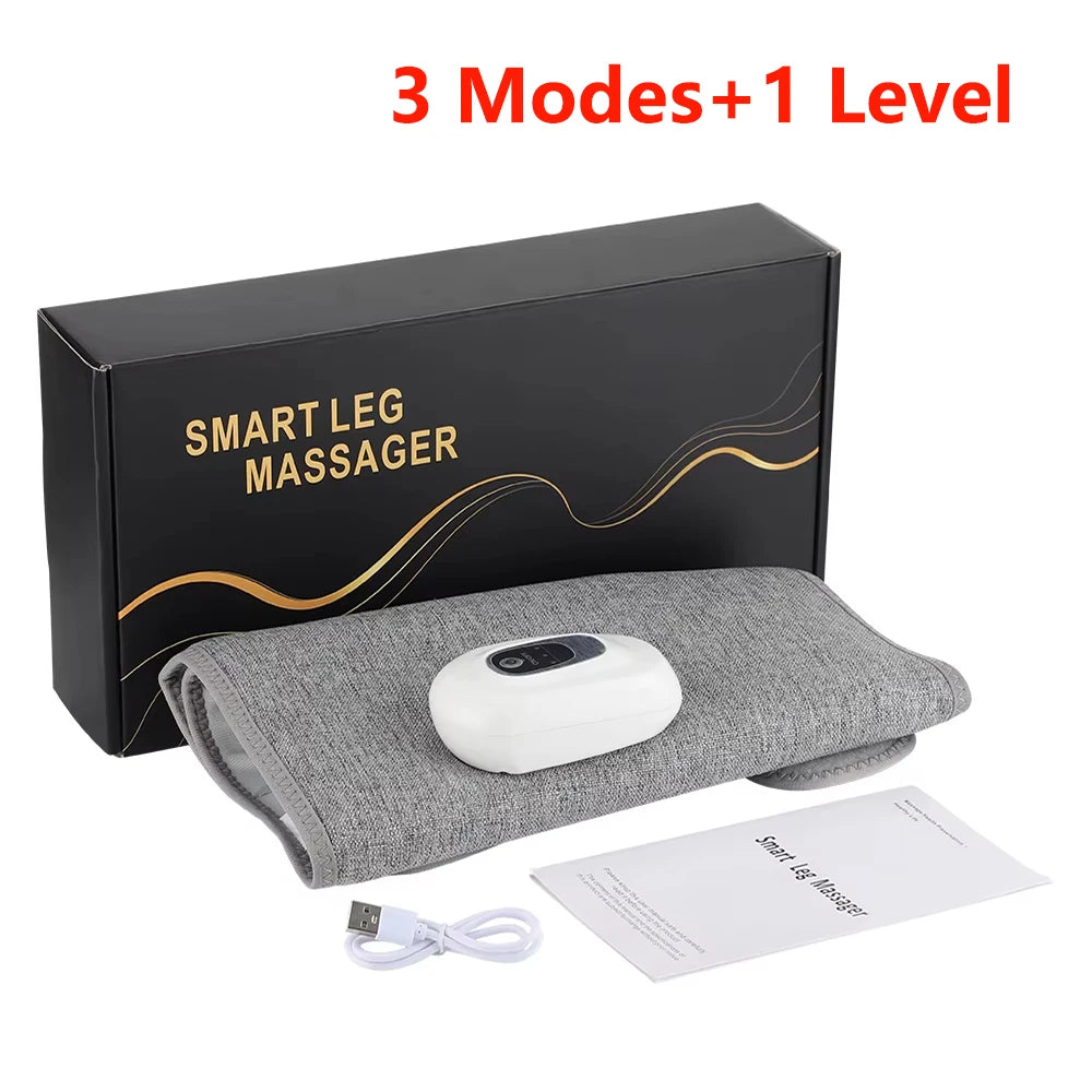 Wireless Air Compression Calf Massager for Leg Pain Relief & Circulation