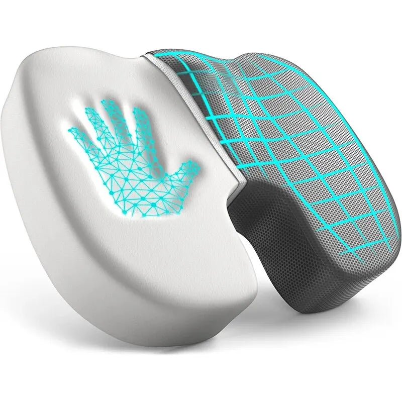 Ergonomic Memory Foam Seat Cushion for Tailbone & Back Pain Relief - 1