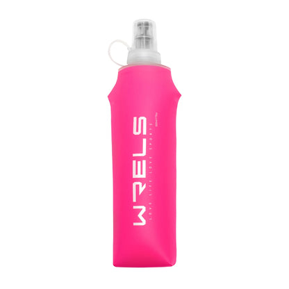 Collapsible Soft Water Bottle - BPA-Free Silicone Flask for Running & Hiking