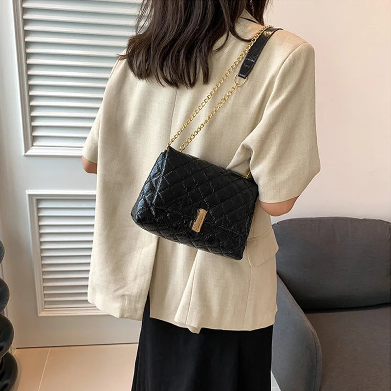 Luxury Sparkly Y2K Shoulder Bag