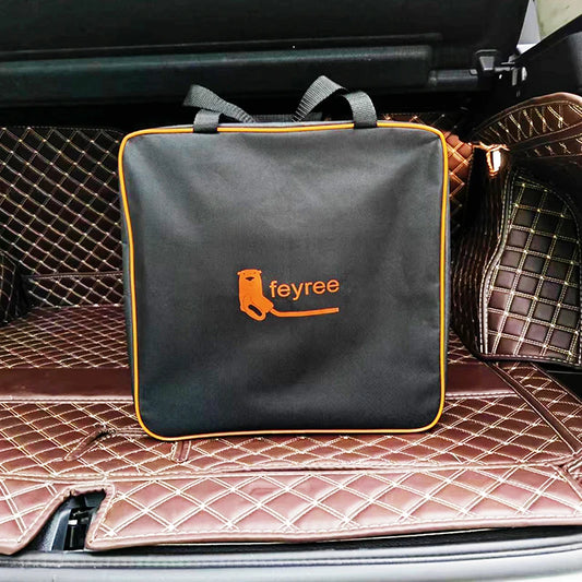 EV Charger Cable Storage Bag - Waterproof Portable Organizer for Type 2 & J1772