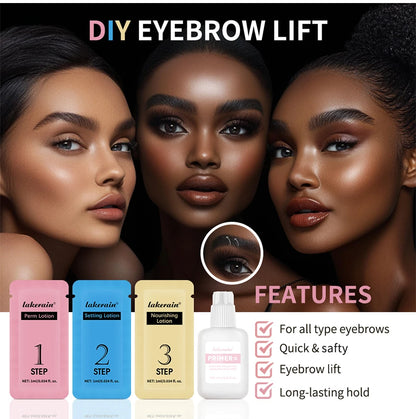 Professional DIY Eyebrow Lamination & Brow Perm Lift Kit