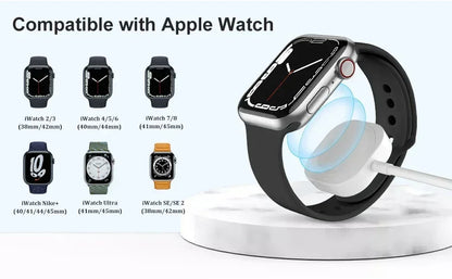 Magnetic Wireless Charger for Apple Watch Series 10/9/8/7/SE/Ultra