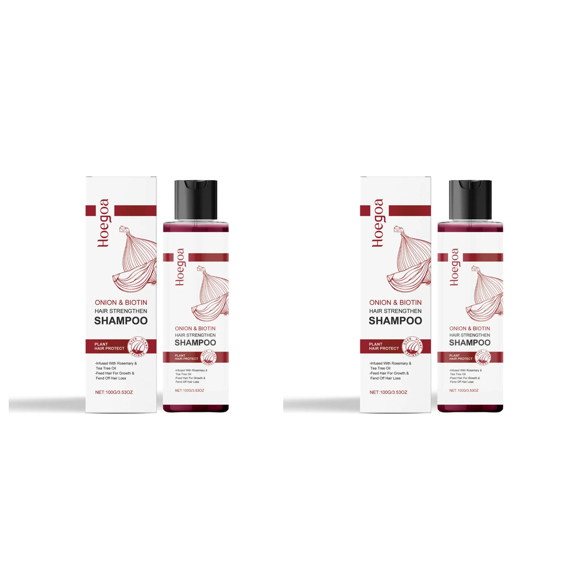 Onion & Biotin Strengthening Shampoo for Hair Growth and Scalp Nourishment