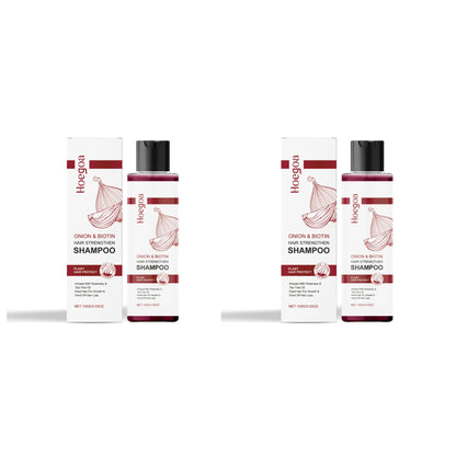 Onion & Biotin Strengthening Shampoo for Hair Growth and Scalp Nourishment