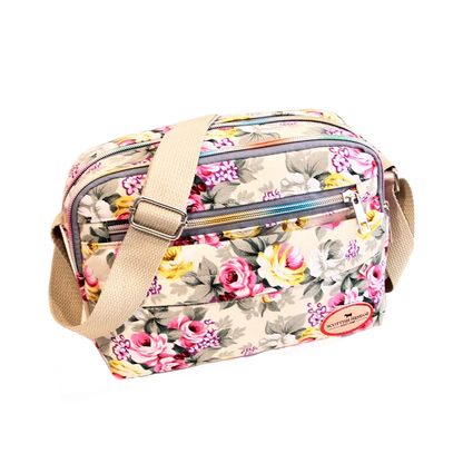 Luxury Vintage Floral Canvas Tote