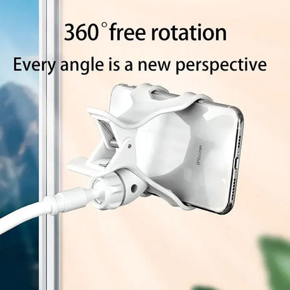360° Flexible Lazy Phone Holder - Adjustable Desktop & Bed Mount Stand