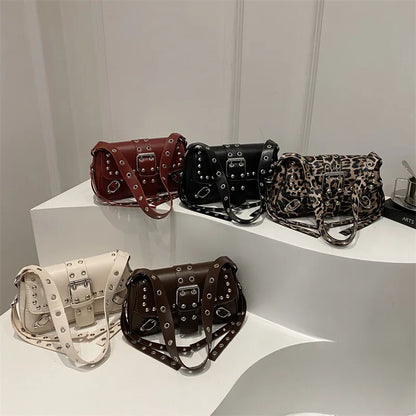 Luxury Trendy Rivet Shoulder Bag
