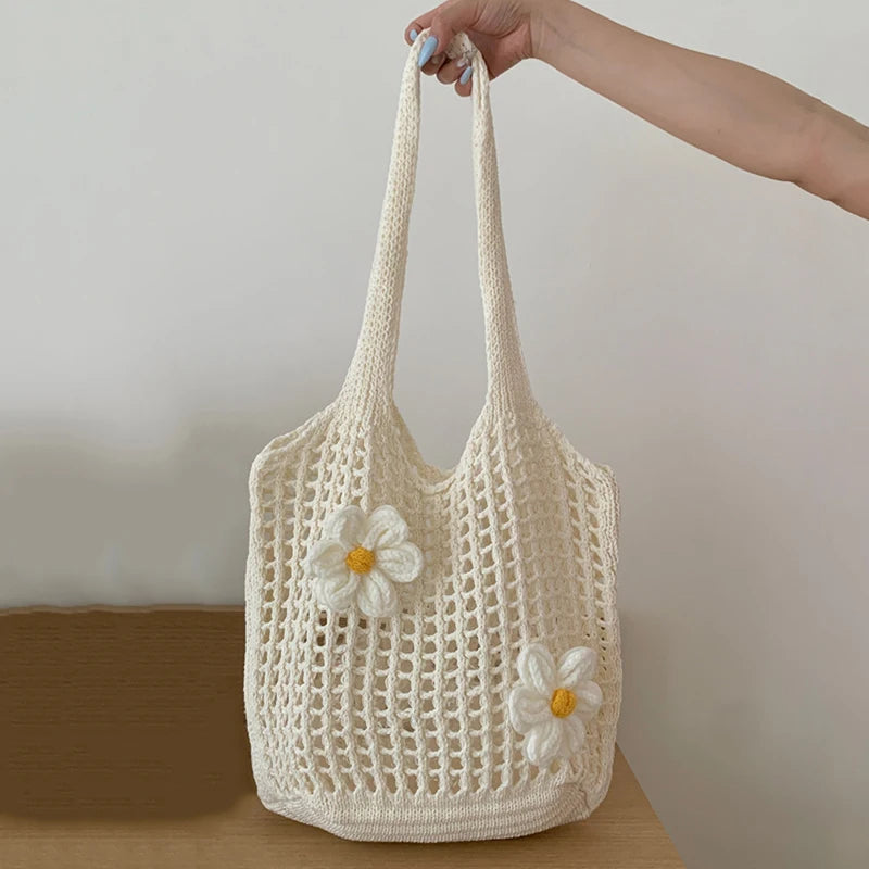 Luxury Knitted Beach Tote