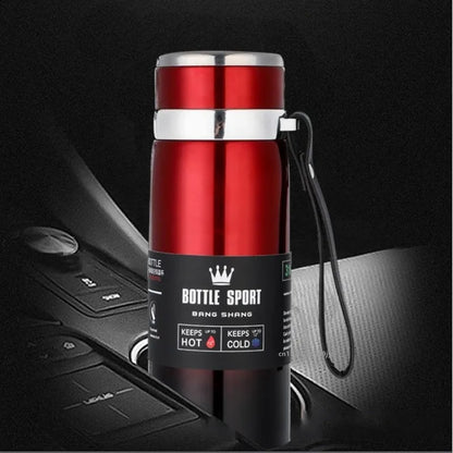 Insulated Stainless Steel Vacuum Flask - 800ml/1000ml Thermal Water Bottle