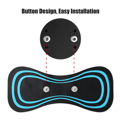 Mini EMS Neck & Body Massager - Portable TENS Muscle Stimulator