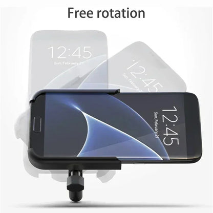 Heavy-Duty Aluminum Motorcycle & Bicycle Phone Mount - Secure GPS Holder