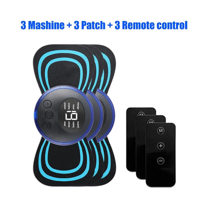 Mini EMS Neck & Body Massager - Portable TENS Muscle Stimulator