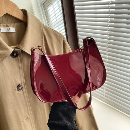 Luxury Retro PU Leather Hobo