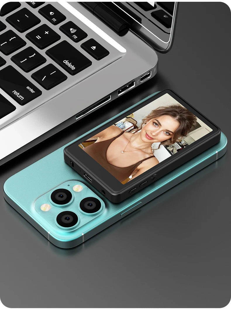 Magnetic Phone Monitor: HD Wireless External Screen for Selfie & Vlogging