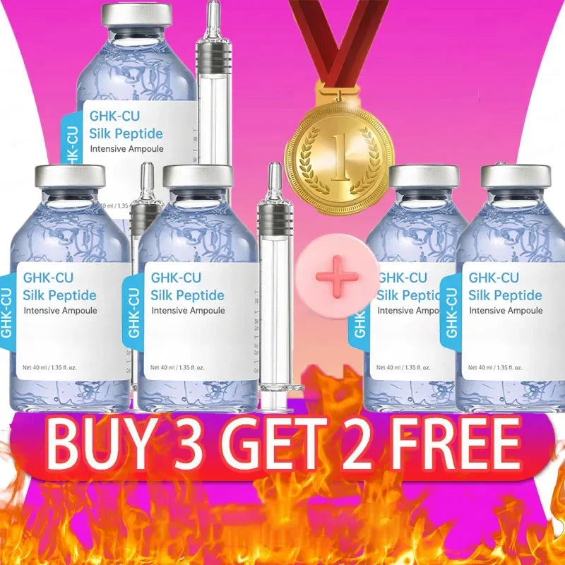 Blue Copper Peptide GHK-Cu Intensive Face Serum for Hydration & Repair - 15