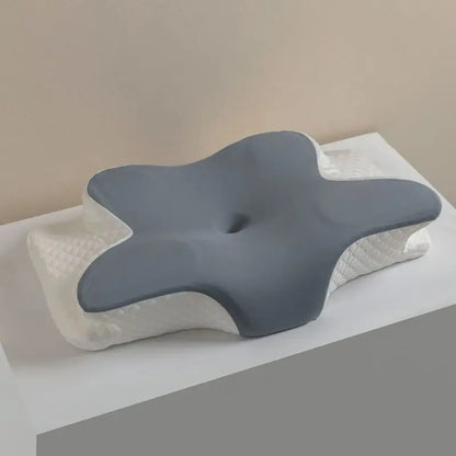 Cooling Memory Foam Cervical Pillow for Neck Pain & Comfortable Sleep