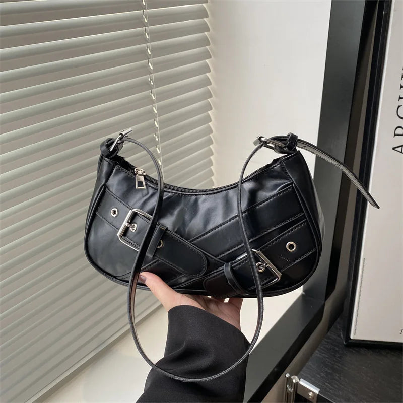 Luxury Vintage Stone Shoulder Bag