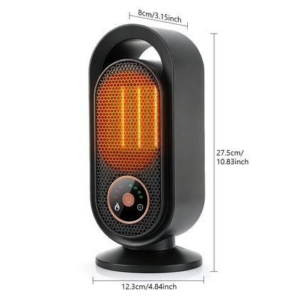 Portable Electric Ceramic Space Heater for Home Office Quiet Fast Heating