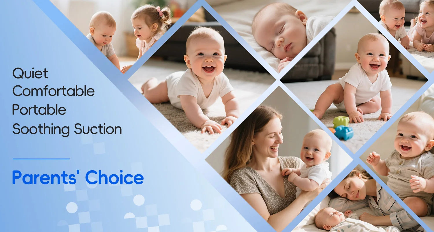 Electric Baby Nasal Aspirator - Safe & Gentle Automatic Nose Cleaner - 16