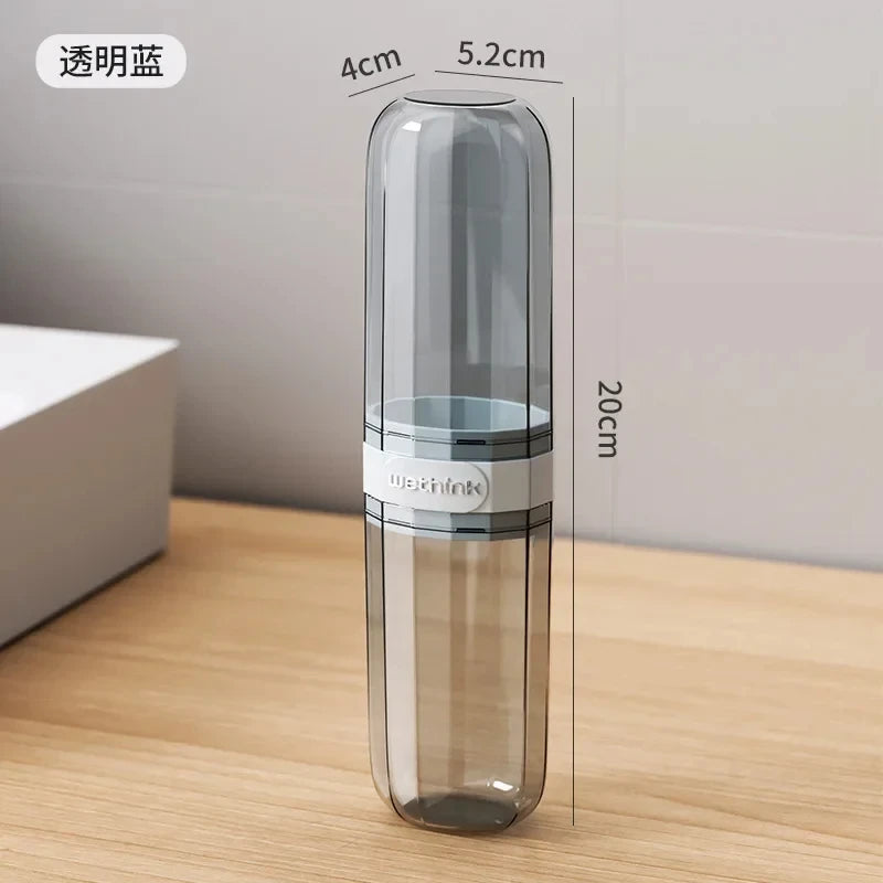 Portable Clear Toothbrush Travel Case & Hygienic Organizer - 18