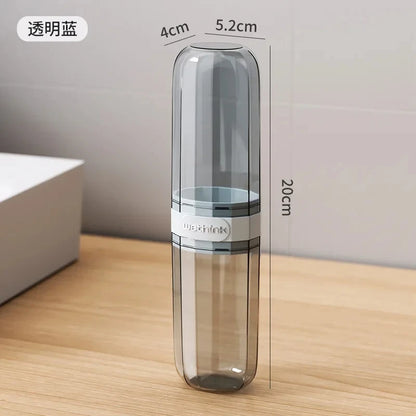 Transparent Toothbrush Travel Case