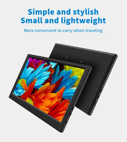 11.6" Portable IPS Monitor - Full HD Laptop Second Screen for Gaming & Work