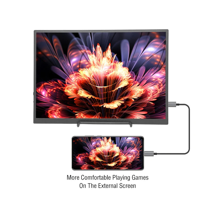 10.5" Portable Monitor 1920x1280 IPS HDR Gaming Display for Laptop & Console