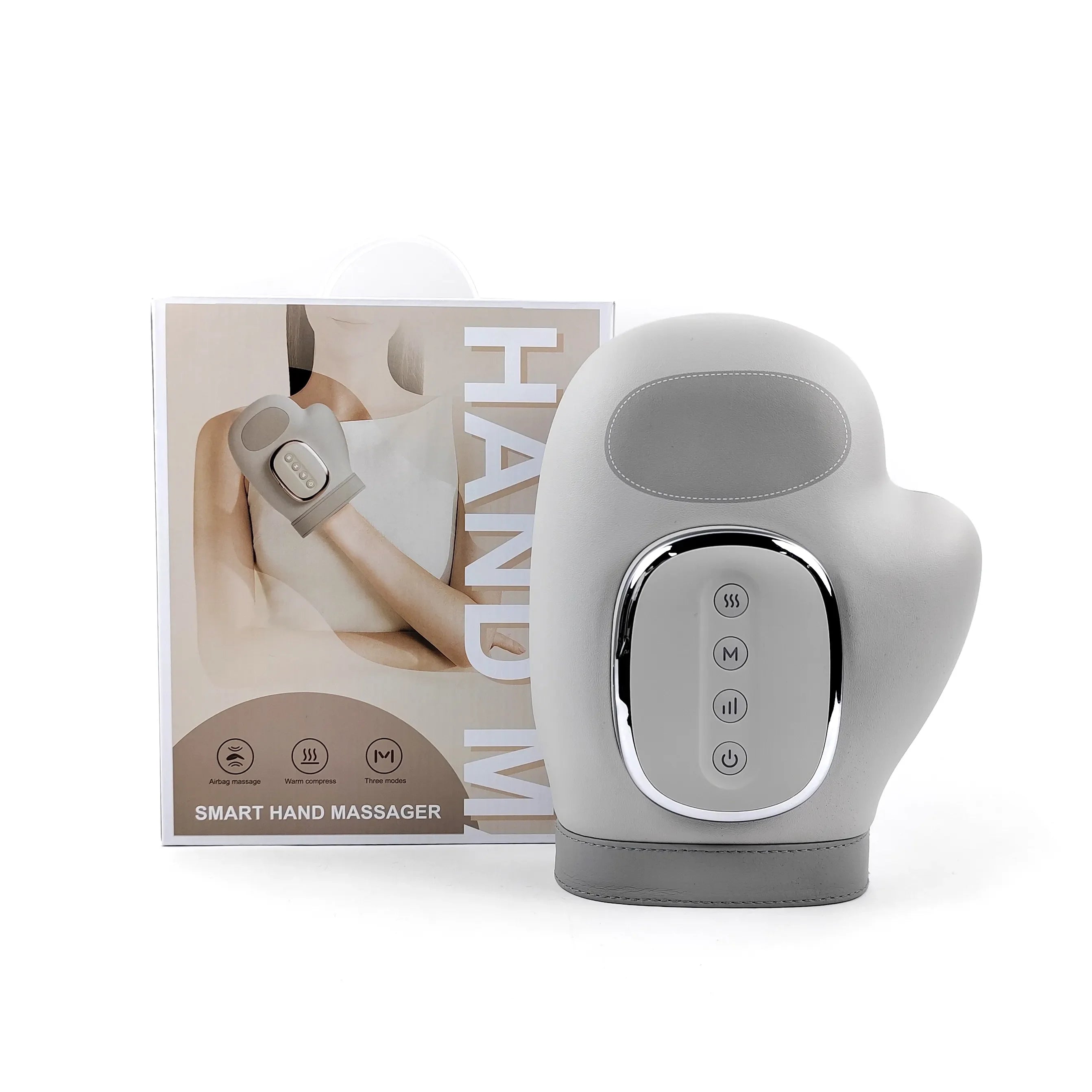 Electric Hand Massager with Airbag Compression & Heat Therapy for Pain Relief - 17