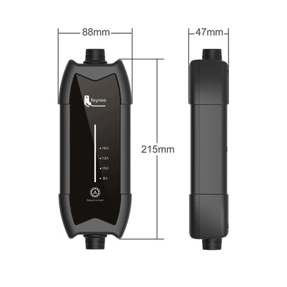 Feyree Portable EV Charger Type 2/1 3.5KW Adjustable Electric Car Charger