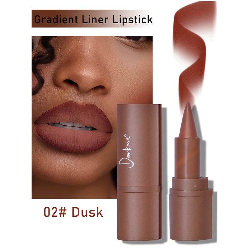 Velvet Matte Lip Liner Pencil - Waterproof Long-Lasting Lip Contouring Crayon - 14