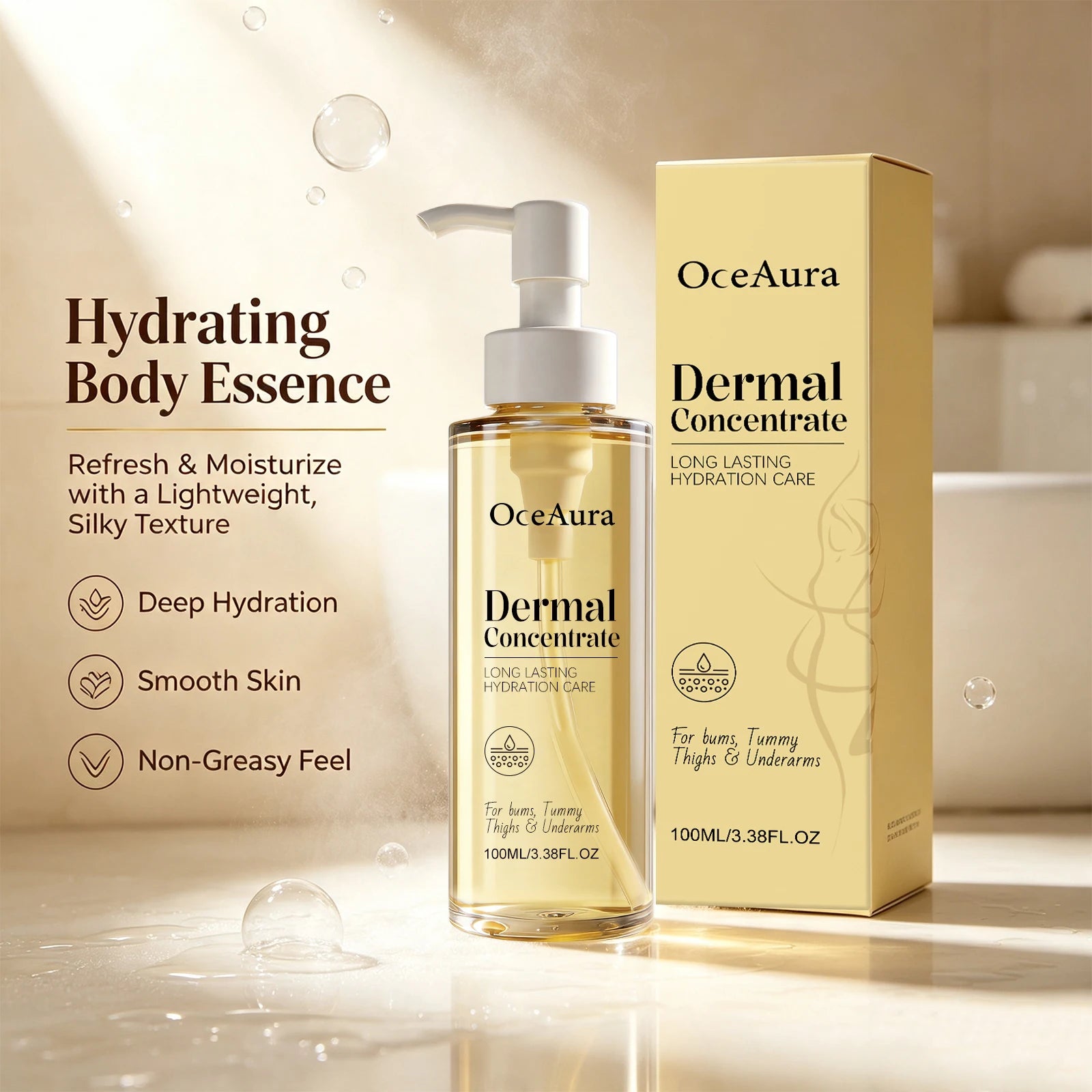 Moisturizing Body Essence Serum for Smooth Bright & Hydrated Skin - 6