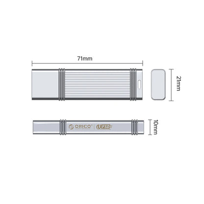 Ultra-Fast Metal USB 3.2 Flash Drive - High Speed 405MB/s Portable Storage