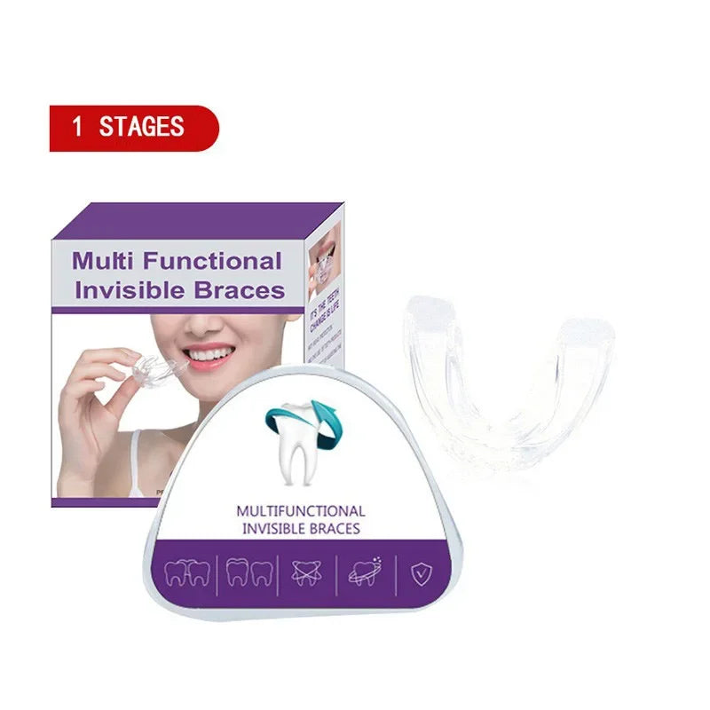 3-Stage Dental Teeth Trainer & Orthodontic Alignment Braces for Adults