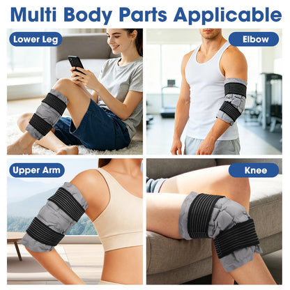 Dual-Action Hot & Cold Therapy Knee Wrap for Pain Relief and Recovery