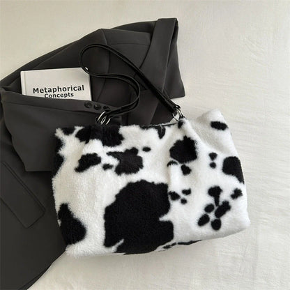 Luxury Plush Korean Shoulder Bag