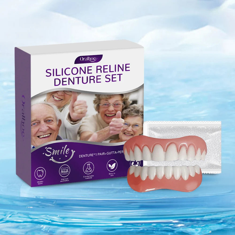 Professional Silicone Denture Reline Set – Comfortable & Secure Fit - 4