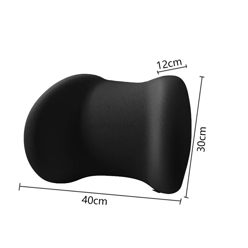 Ergonomic Memory Foam Lumbar Support Pillow for Sleep & Back Pain - 6