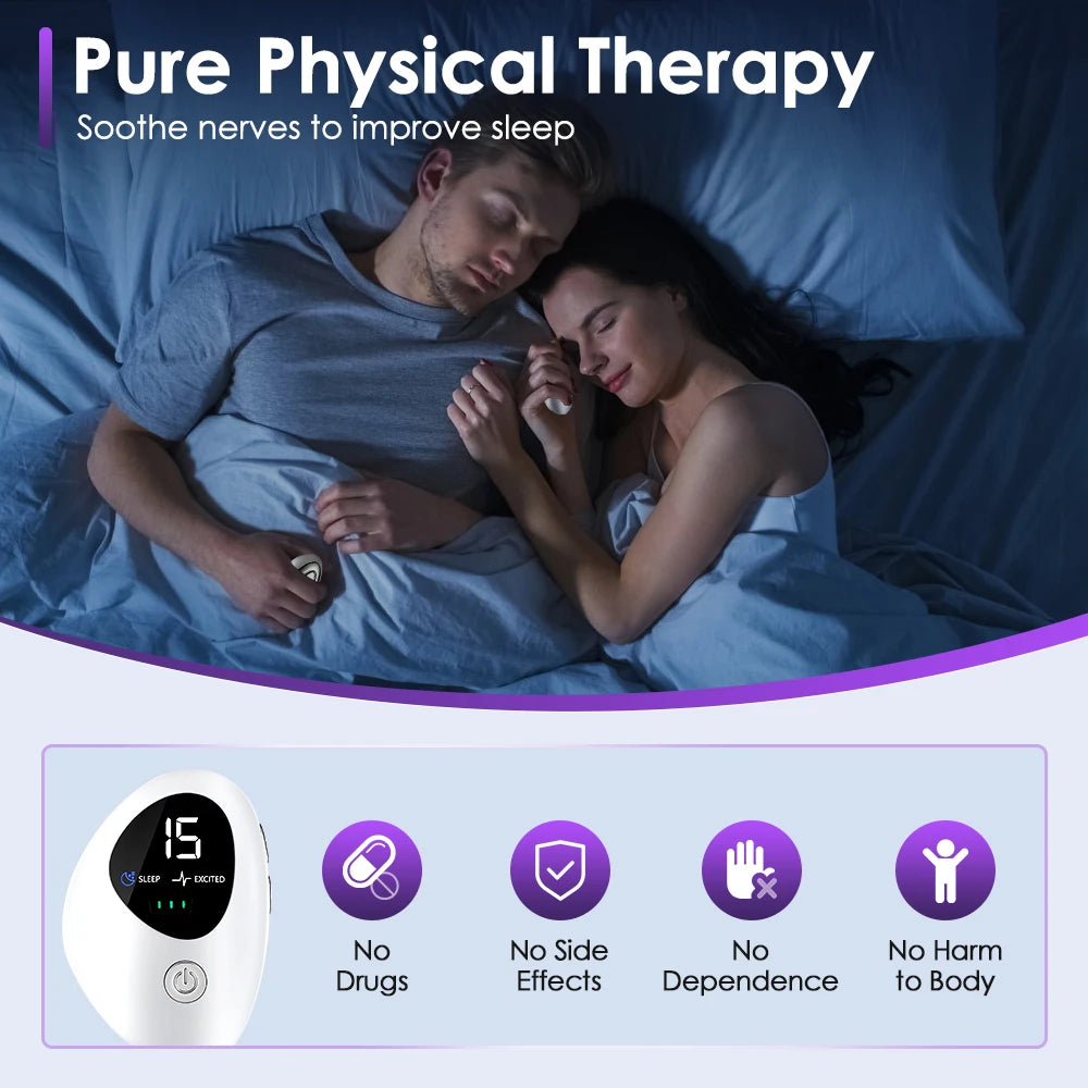 Microcurrent Handheld Sleep Aid Device for Anxiety, Stress & Insomnia Relief - 7