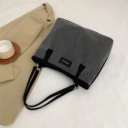 Luxury Diamond Quilted Shoulder Bag
