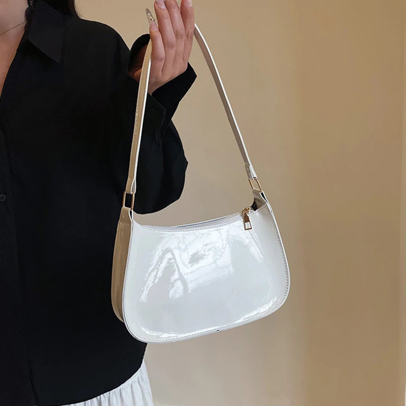 Luxury Retro PU Leather Hobo