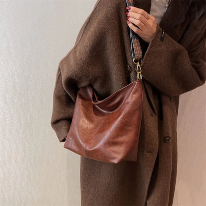 Luxury Vintage Bucket Bag